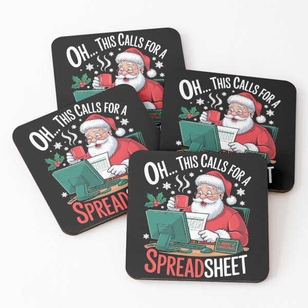 Item preview, Santa christmas funny joke designed and sold by DoorwayThreads.