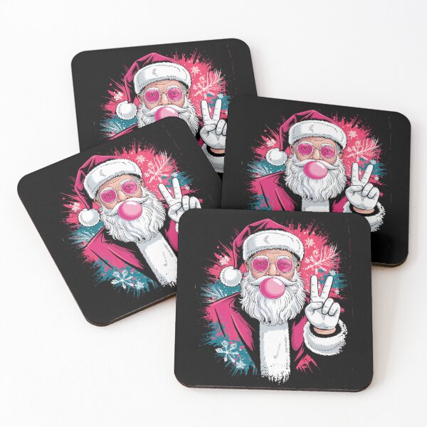 Item preview, Santa Claus Blowing Sunglasses Christmas designed and sold by DoorwayThreads.
