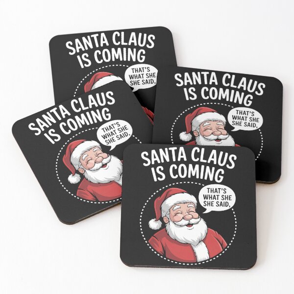 Item preview, Santa Claus Funny Christmas Xmas Humor designed and sold by DoorwayThreads.