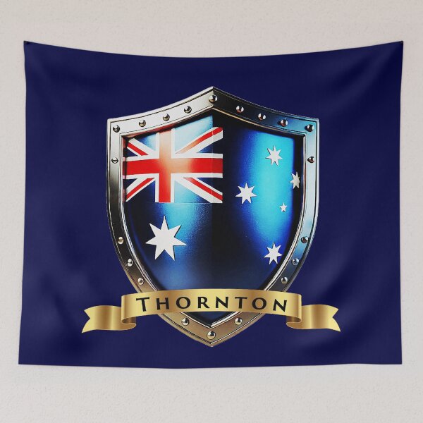 Item preview, Thornton Family Australia Shield, Heritage Crest of Honour designed and sold by Highlandkings.