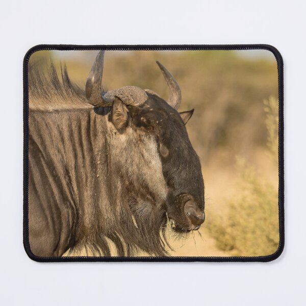Item preview, Quiet Strength — Blue Wildebeest Portrait, Etosha, Namibia (2023) designed and sold by DavideAntoniani.
