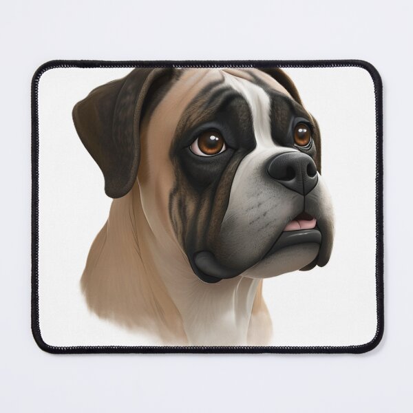 Item preview, Cute Boxer dog portrait designed and sold by adey68.
