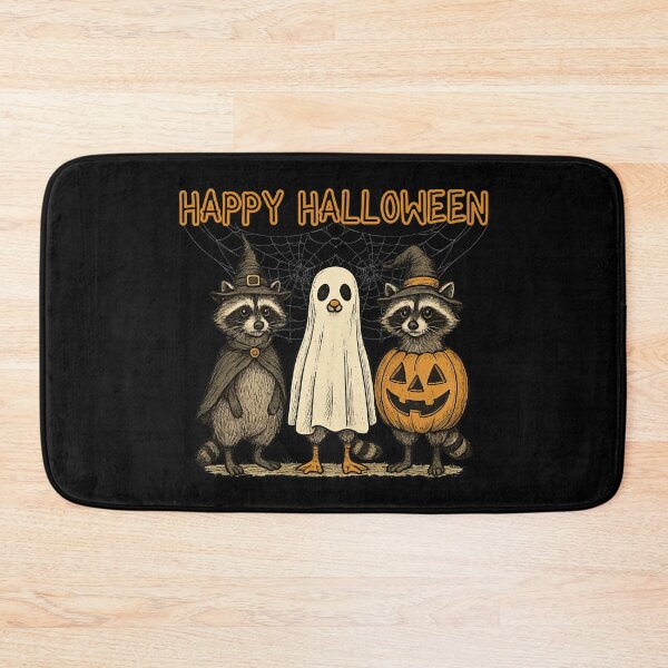 Item preview, Happy Halloween Racoons Aesthetic  designed and sold by LisaMichelleArt.
