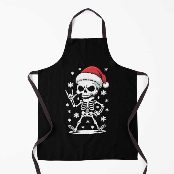 Item preview, Santa Skeleton Christmas Music designed and sold by DoorwayThreads.