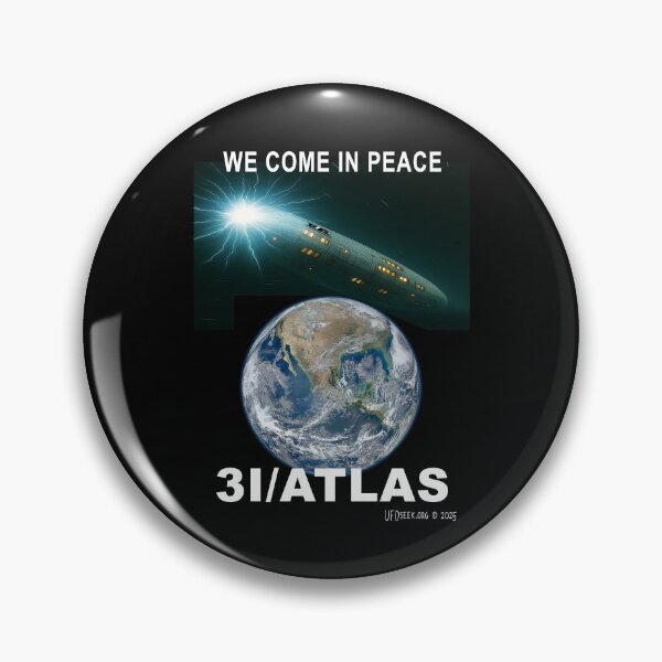 Item preview, 3I/Atlas - We Come In Peace designed and sold by EyeMagined.