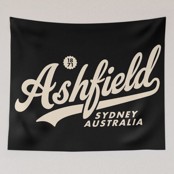 Item preview, Ashfield Hand Lettering Sydney Typography Design designed and sold by Boogosh.