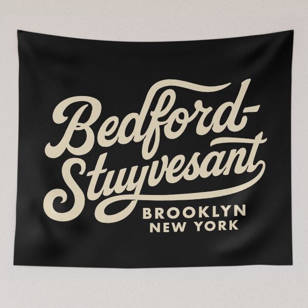 Item preview, Bed Stuy Typography Pride designed and sold by Boogosh.