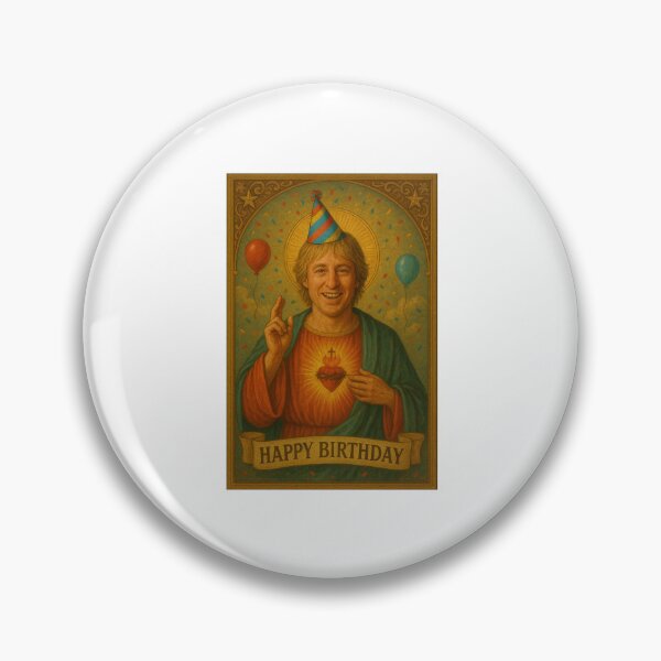 Item preview, Owen wilson birthday saint celebrity  funny meme holy prank weird designed and sold by CheeseBlueprint.