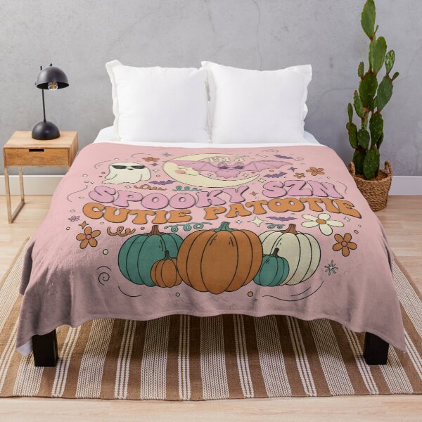 Item preview, I'm A Spooky SZN Cutie Patootie T-Shirt | Retro Groovy Halloween Ghost Bat Pumpkin Aesthetic Sticker Gift designed and sold by cozy corner co. .