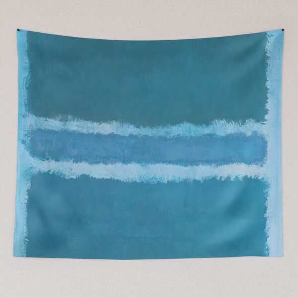 Item preview, Untitled (blue Divided By Blue) - 1966 By Mark Rothko designed and sold by Jemychte.