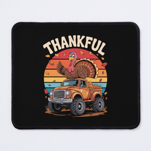 Item preview, Thankful Turkey Monster Truck Thanksgiving Cute designed and sold by WalshDrawnLaugh.