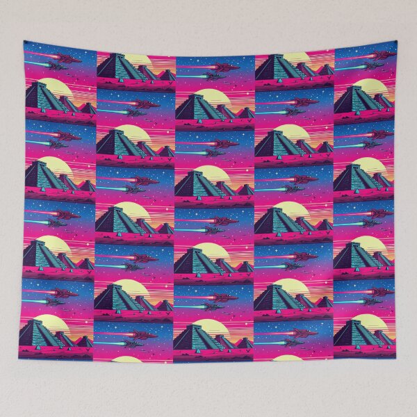 Item preview, spaceships and pyramids designed and sold by Dogandesighn.