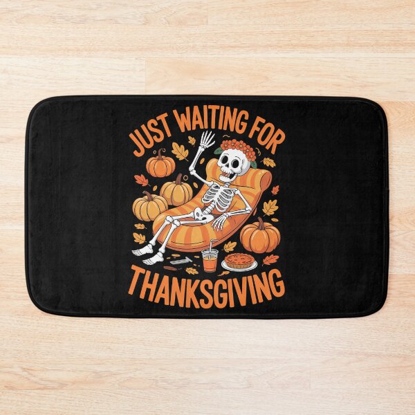 Item preview, Thanksgiving Skeleton Fall designed and sold by WalshDrawnLaugh.