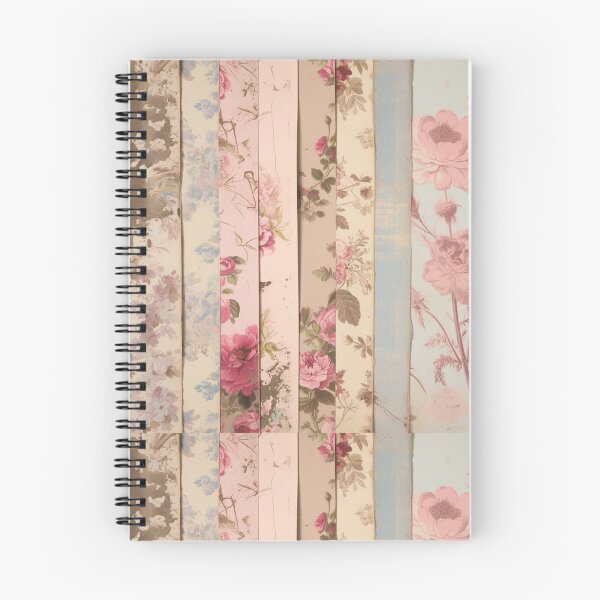 Item preview, Flower pattern vintage shabby chic designed and sold by She was a  Dreamer....