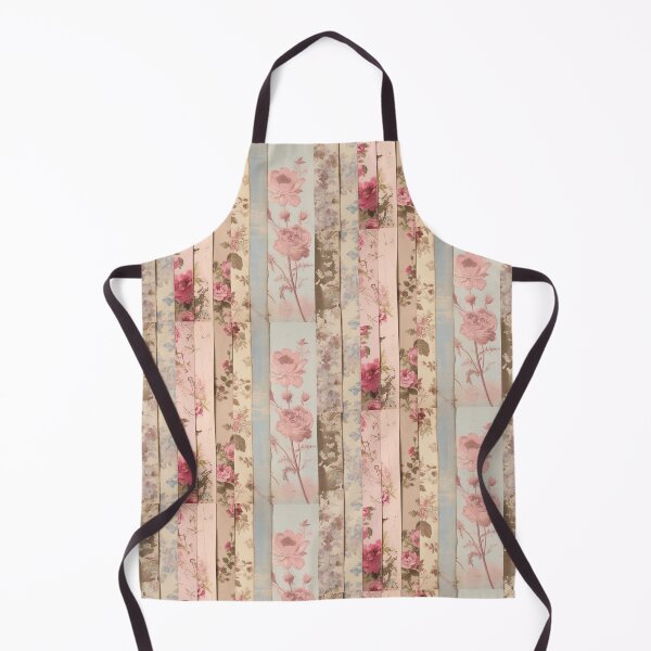 Item preview, Flower pattern vintage shabby chic designed and sold by She was a Dreamer....