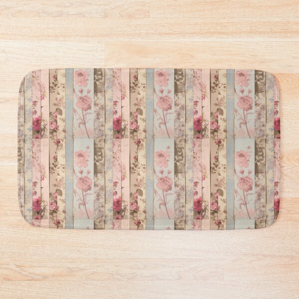 Item preview, Flower pattern vintage shabby chic designed and sold by She was a  Dreamer....