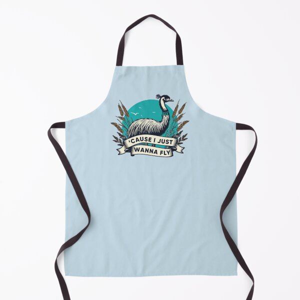 Item preview, Emu Just Wanna Fly / Funny Emu Humor designed and sold by Scaryzz.