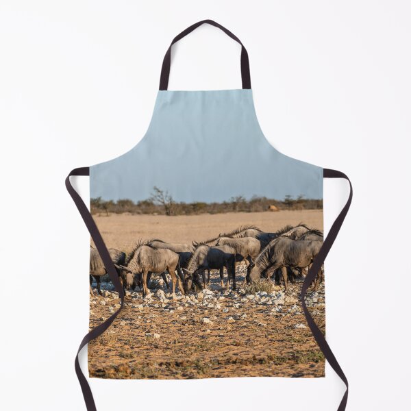 Item preview, Salt Stones — Blue Wildebeest Herd Grazing, Etosha, Namibia (2023) designed and sold by DavideAntoniani.
