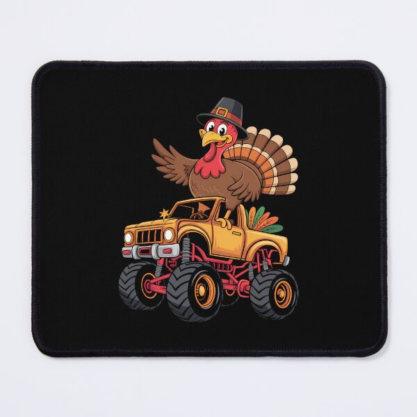 Item preview, Thanksgiving Turkey Monster Truck Fall Cute designed and sold by WalshDrawnLaugh.