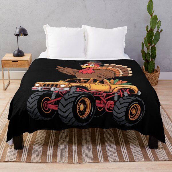 Item preview, Thanksgiving Turkey Monster Truck Fall Cute designed and sold by WalshDrawnLaugh.