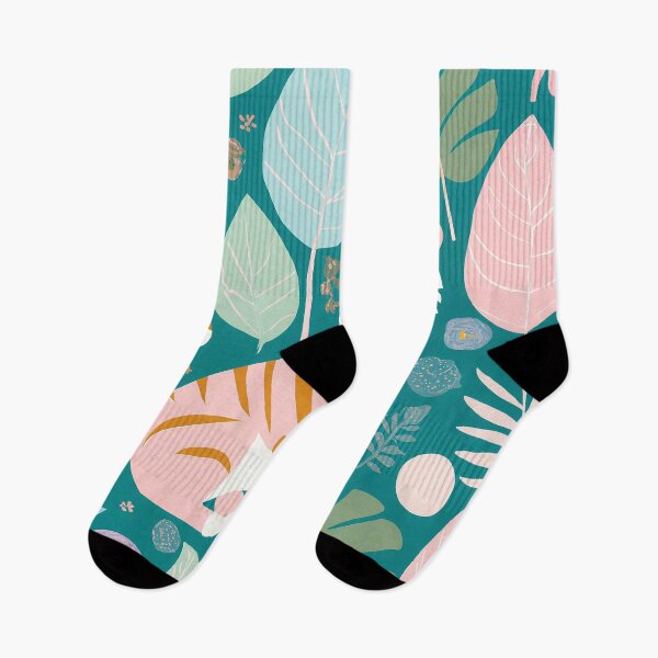 Item preview, Sunset Tiger in the Aqua Undergrowth designed and sold by Lizetteh.