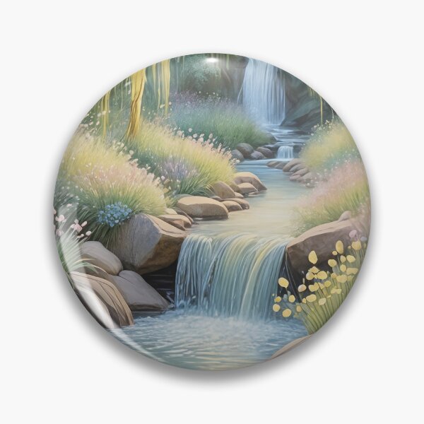 Item preview, Ethereal Dawn at the Whispering Falls designed and sold by Lizetteh.