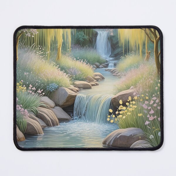 Item preview, Ethereal Dawn at the Whispering Falls designed and sold by Lizetteh.