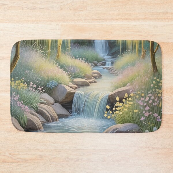 Item preview, Ethereal Dawn at the Whispering Falls designed and sold by Lizetteh.