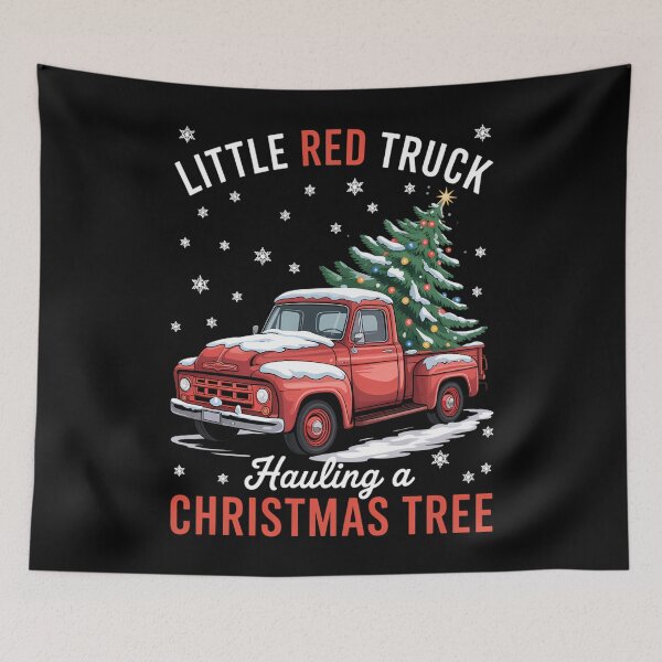 Item preview, Truck Christmas Tree Xmas Cute designed and sold by WalshDrawnLaugh.