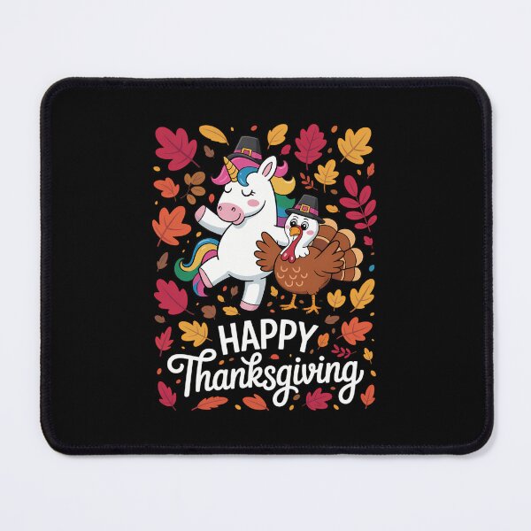 Item preview, Thanksgiving Unicorn Cute Turkey designed and sold by WalshDrawnLaugh.