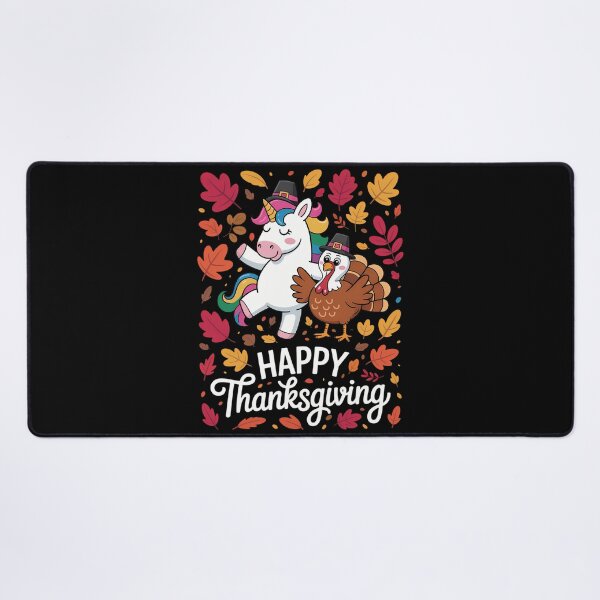 Item preview, Thanksgiving Unicorn Cute Turkey designed and sold by WalshDrawnLaugh.