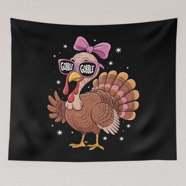 Item preview, Turkey Day Happy Thanksgiving Cute designed and sold by WalshDrawnLaugh.