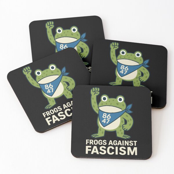 Item preview, portland frog - FROGS AGAINST FASCISM designed and sold by varioarts.