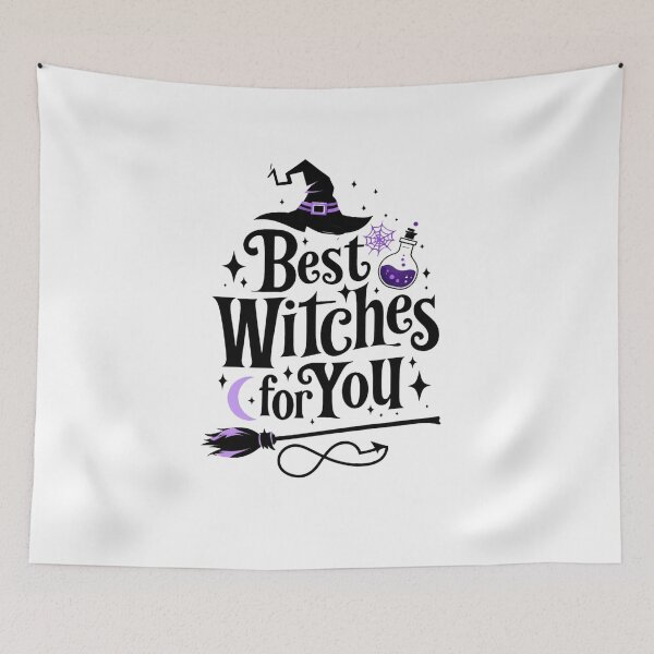 Item preview, Charming Witchy Halloween Quote Design – Best Witches for You designed and sold by RuweisVibes.