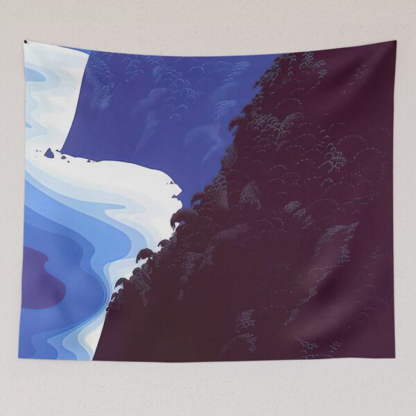 Item preview, Blue Big Sur By Eyvind Earle designed and sold by LOIKAMT.