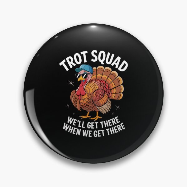 Artikelvorschau, Turkey Squad Lustiges Thanksgiving-Laufen entworfen und verkauft von WalshDrawnLaugh.