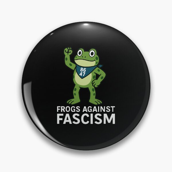 Item preview, portland frog - FROGS AGAINST FASCISM designed and sold by varioarts.