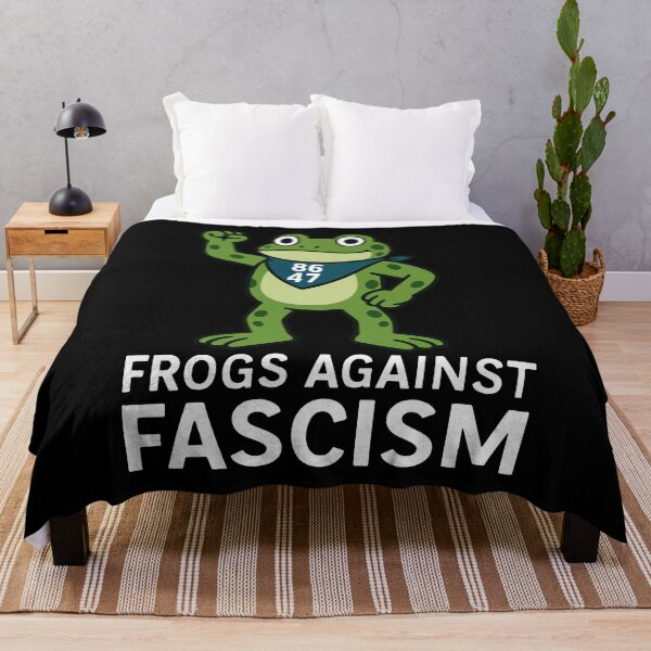Item preview, portland frog - FROGS AGAINST FASCISM designed and sold by varioarts.