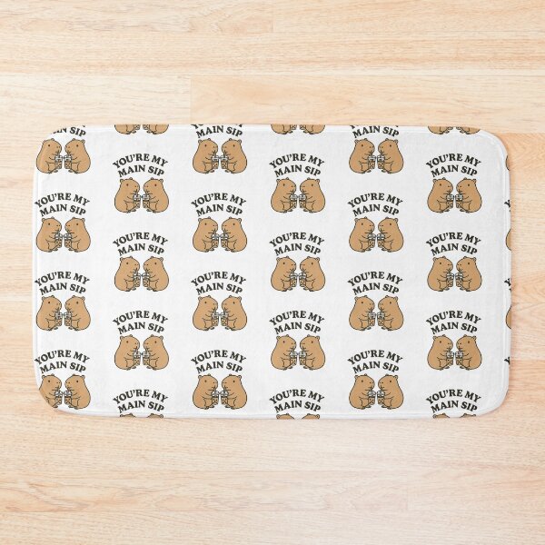 Item preview, Capybara Tea designed and sold by HootfishDesigns.