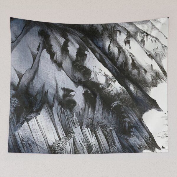 Item preview, Cliffs Of Darkness By Eyvind Earle designed and sold by LOIKAMT.