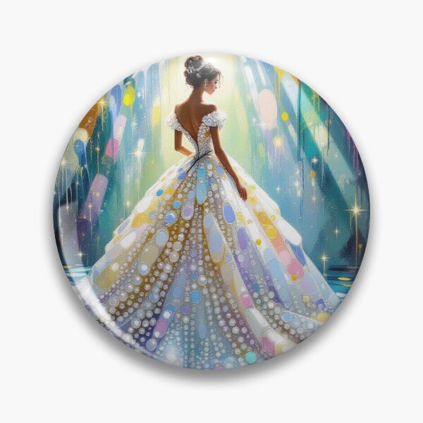 Item preview, Cathedral Glow - Glass dress meets light poetry – stained glass fashion meets wearable sculpture designed and sold by FotoworldEdel.