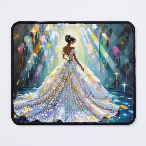 Item preview, Cathedral Glow - Glass dress meets light poetry – stained glass fashion meets wearable sculpture designed and sold by FotoworldEdel.