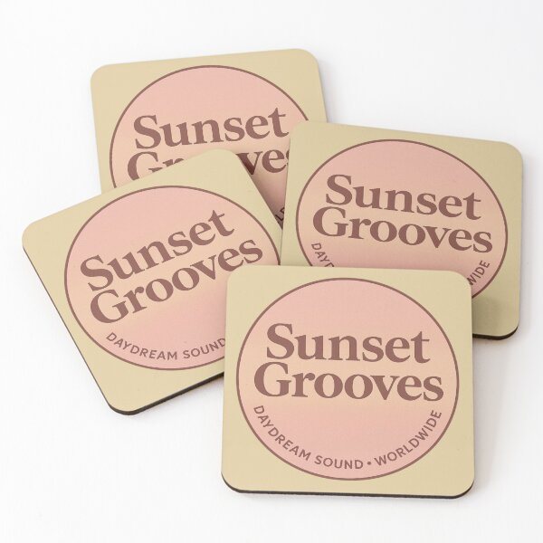 Item preview, Sunset Grooves – Lo-Fi & Chillwave Aesthetic designed and sold by |TRSSHOP|.