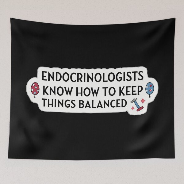 Item preview, Endocrinologist Funny Quote – Hormone Balance Pun Design designed and sold by VividOrganica.