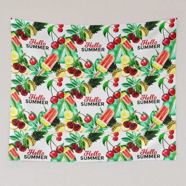 Item preview, HELLO SUMMER WHIT FRUIT designed and sold by Pabhas.