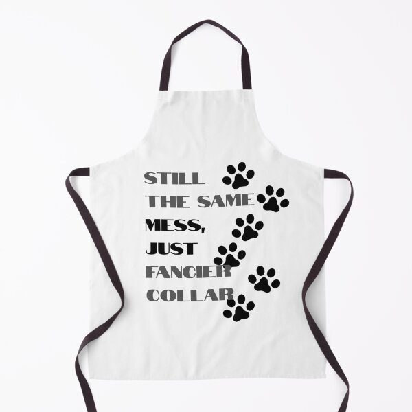 Item preview, Still the Same Mess Just Fancier Collar – Funny Cat Quote for Cat Lovers designed and sold by Shopk9.