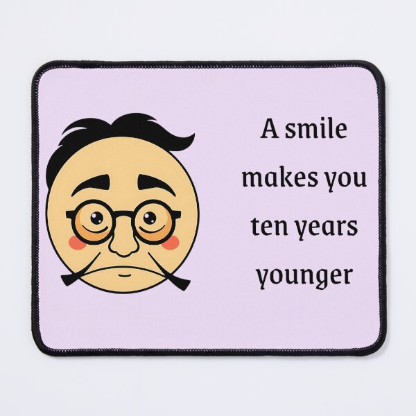 Item preview, Smile makes you ten years younger designed and sold by Shmidzis.