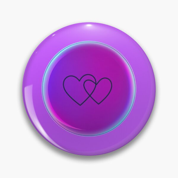 Item preview, Interconnected Hearts – Neon Gradient Minimalist Love Circle Art designed and sold by PixelVibe782.