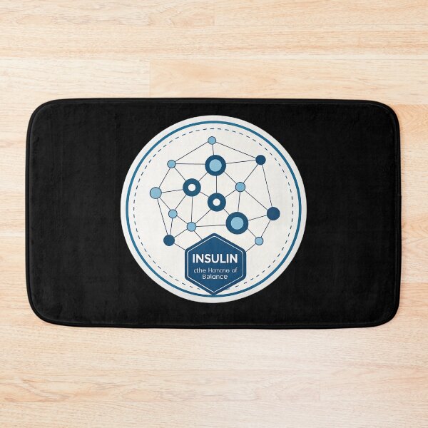 Item preview, Insulin Molecule – Minimal Science Design for Endocrinologists designed and sold by VividOrganica.