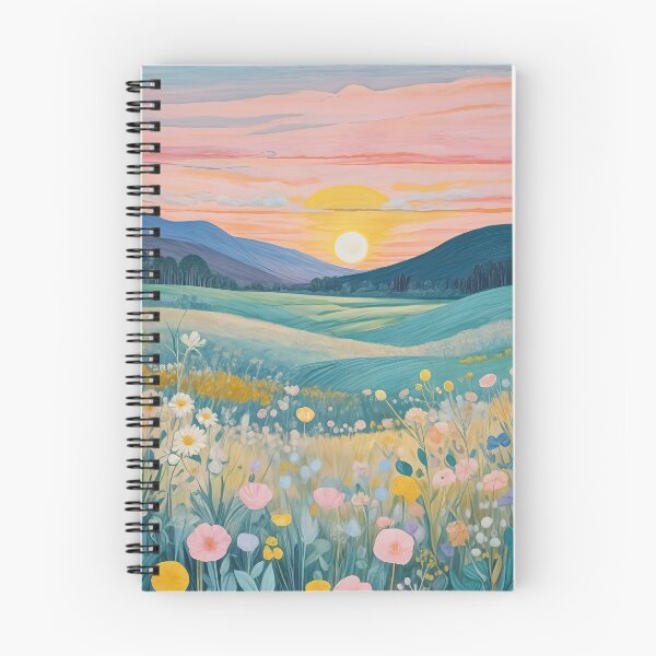 Item preview, Pastel Twilight Over Rolling Fields designed and sold by Lizetteh.